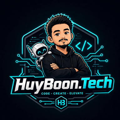 HuyBoon.Tech Logo
